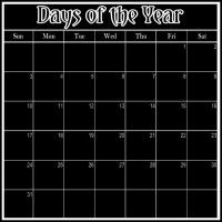 days of the year